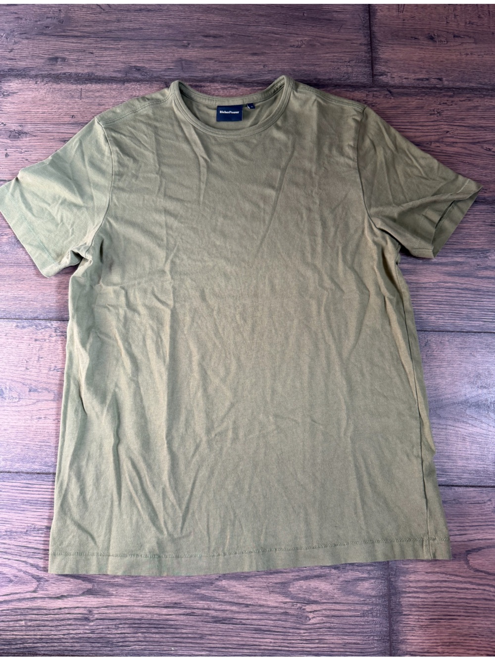Richer Poorer Olive Green Short Sleeve Crew Tee